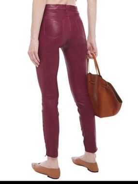 J Brand 100% Lambskin Leather Pants